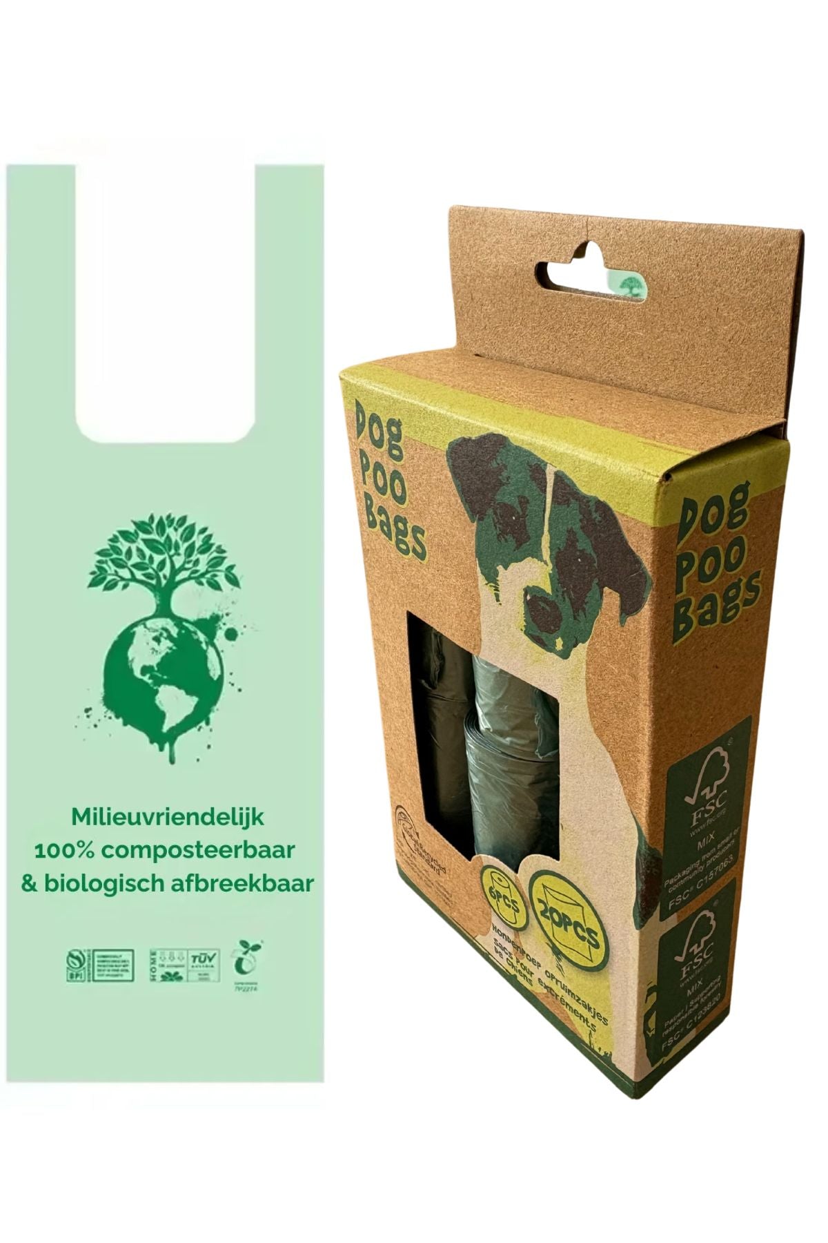 Hondenpoepzakjes - 120 stuks