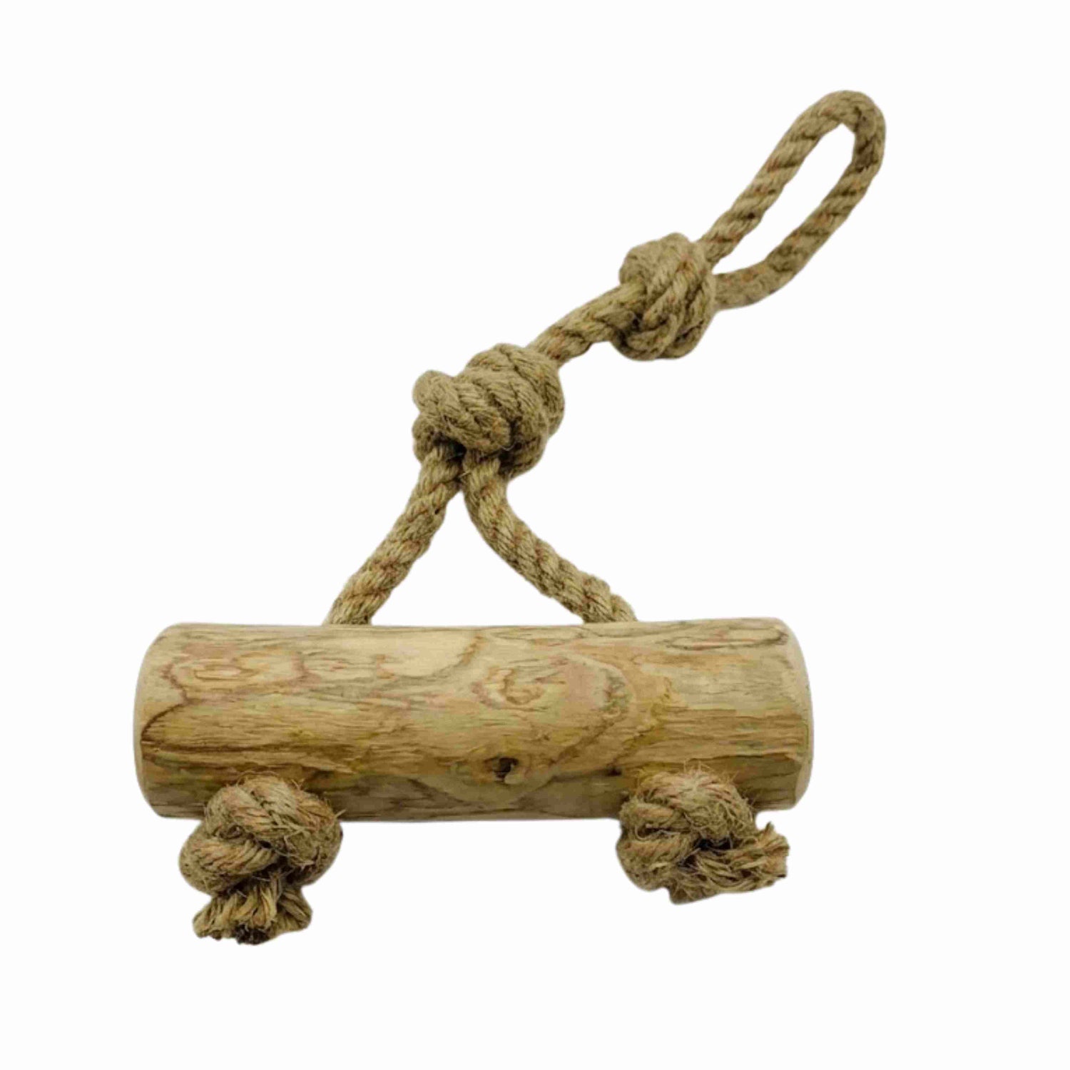 Koffieboomwortel met henneptrektouw