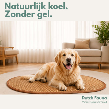 Dutch Fauna Luna Verkoelende Hondenmat & Kattenmat  - Van 30% Plantenvezels