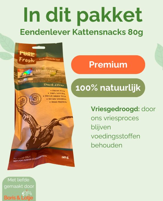 Foie de canard Friandises pour chats 100 % naturelles 70 grammes – Par pièce