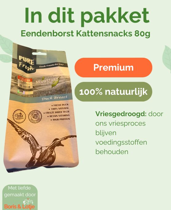 Magret de canard Friandises pour chats 100 % naturelles 70 grammes – Par pièce