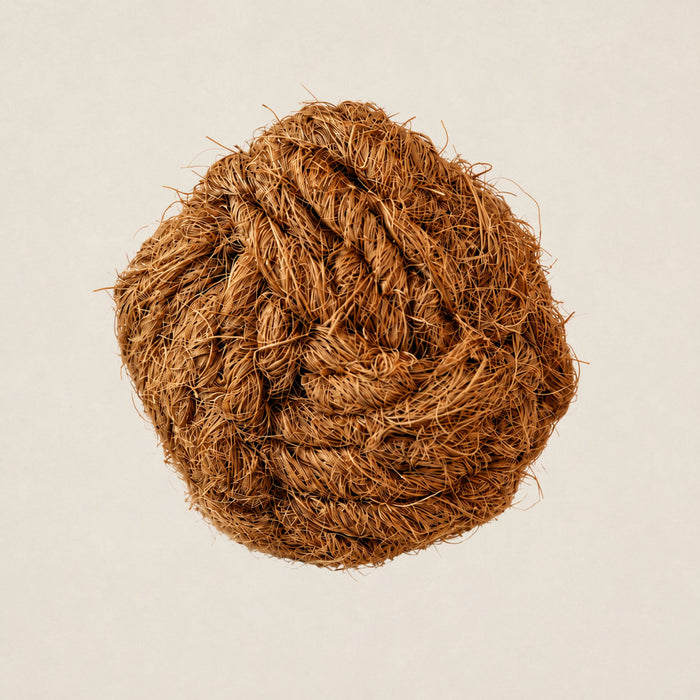 Balle à mâcher pour chien en fibre de coco M (7,5 cm)