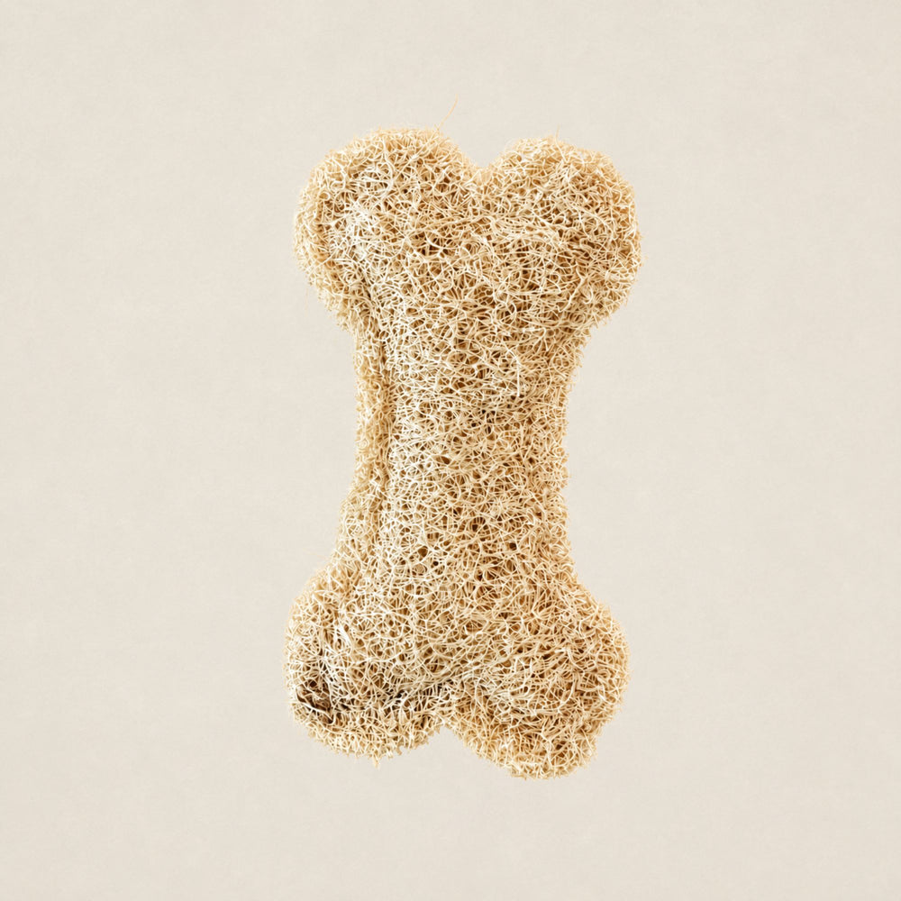 Jouet à mâcher en luffa pour chien - 100 % naturel