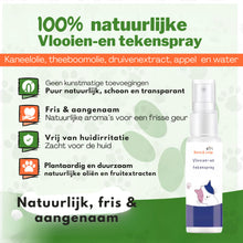 Spray anti-puces et anti-tiques pour chien et chat – 100 % naturel