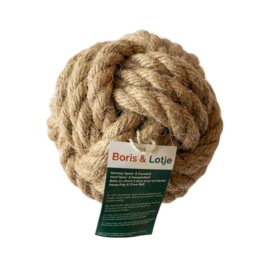 Speel- & kauwbal hondenbal Henneptouw - Per stuk