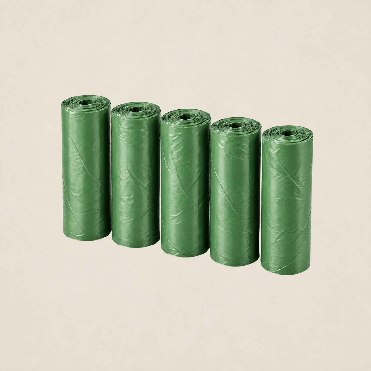 Sacs à déjections canines biologiques - 5 rouleaux