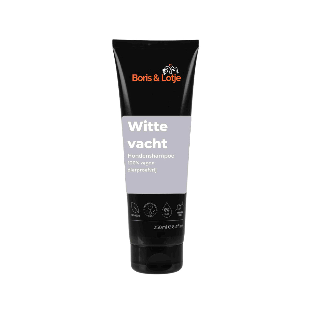Shampoing pour chien à la robe blanche et claire - 250 ml