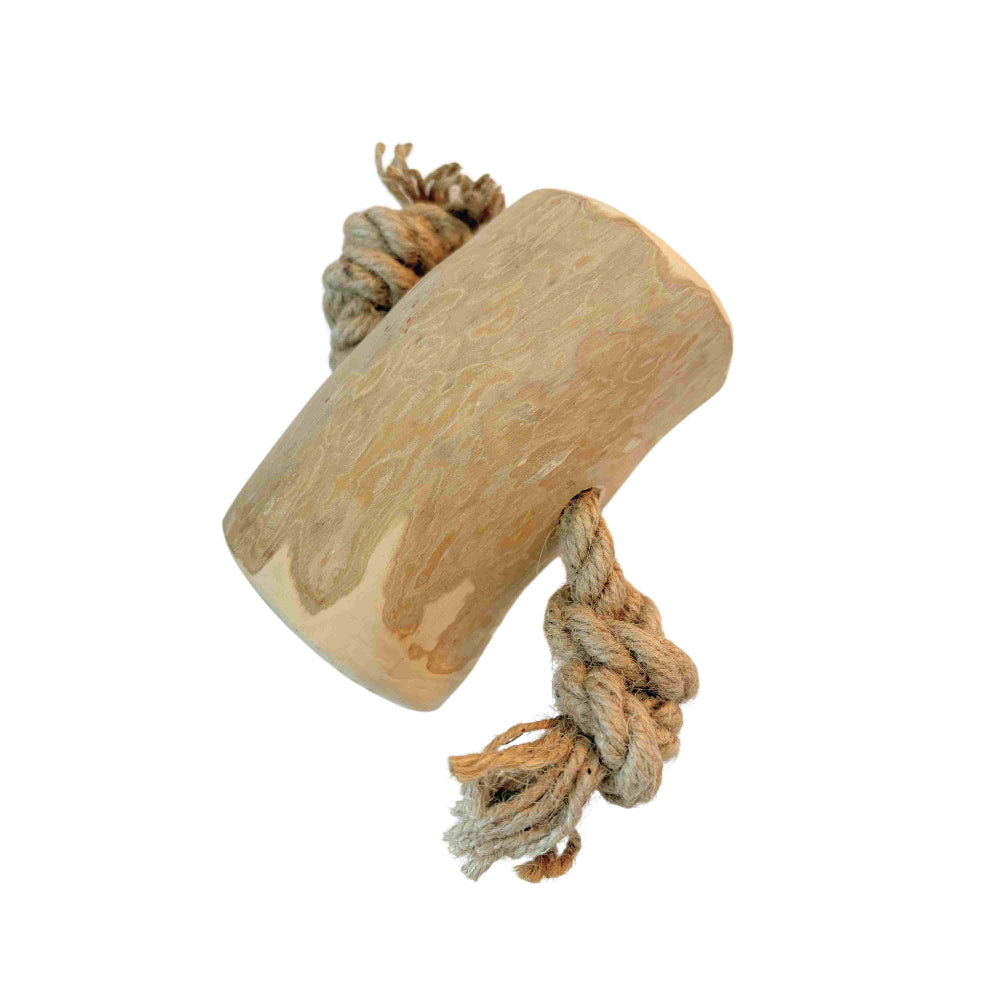 Koffieboomwortel met henneptouw XXL - Per stuk