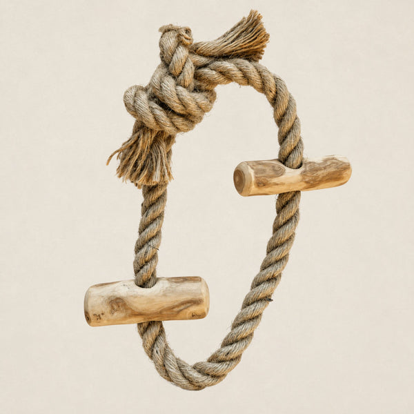 Henneptrekring met Koffieboomwortels S