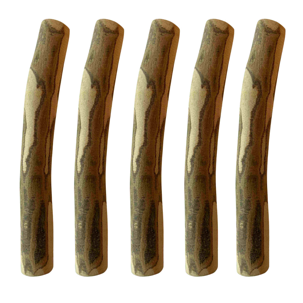 Olijfhout kauwstaaf hond 100% natuurlijk maat M, 15-20 cm - per stuk