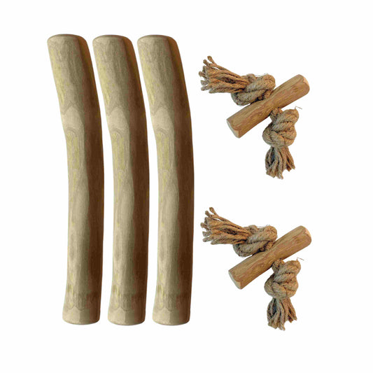 Puppypakket Startersbox XS, Pups van 3–6 kg – Natuurlijk kauwen en spelen