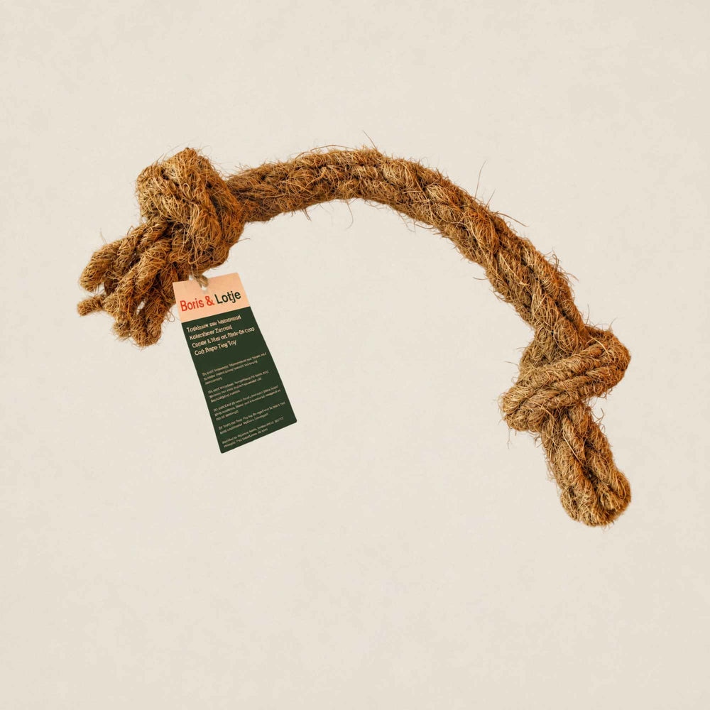 Corde à tirer en fibre de coco L - 35 cm