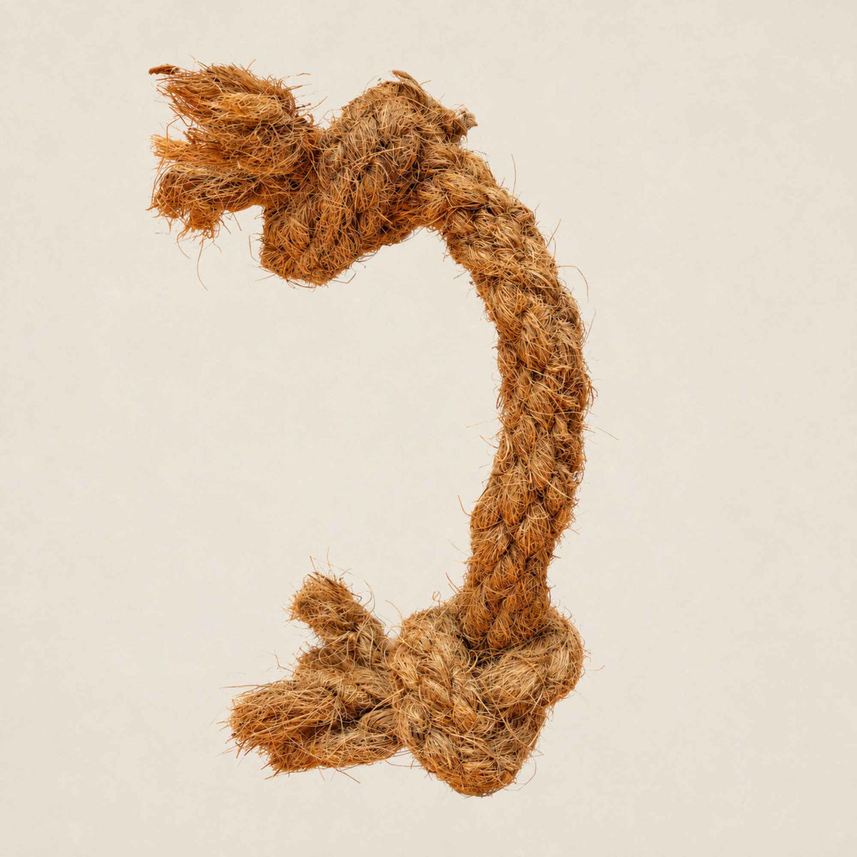 Corde à tirer en fibre de coco M - 27 cm